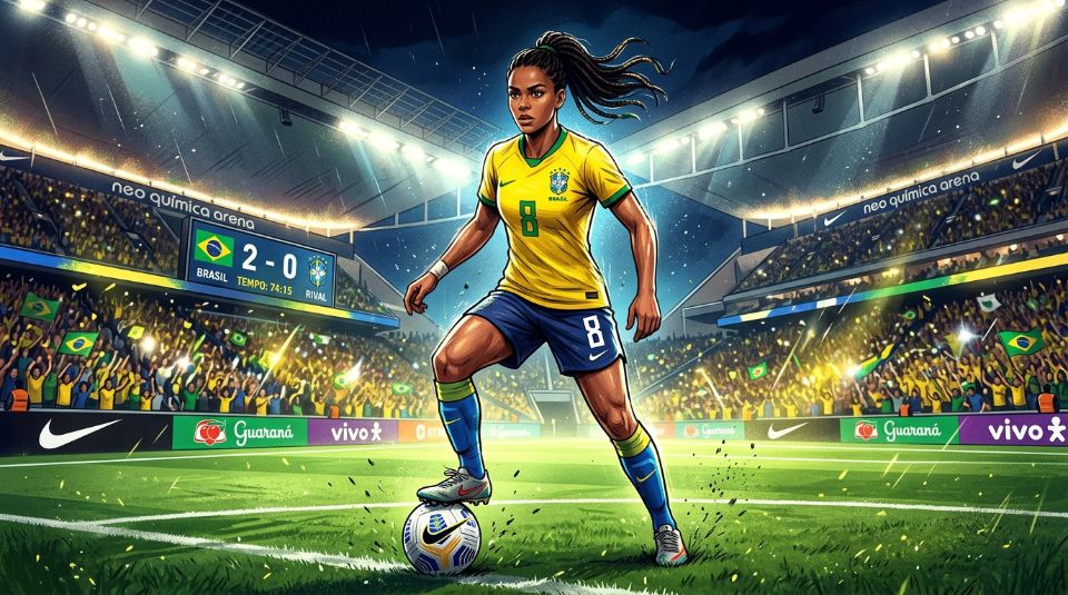 Capa: Convocada por Arthur Elias, Clarinha celebra vaga na Seleção Brasileira e projeta ciclo até a Copa de 2027