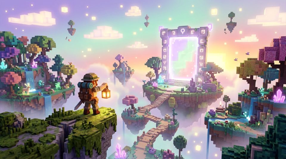 Capa: Novo jogo de aventura em blocos terá mapa contínuo, modo cooperativo e versões a partir de US$ 30