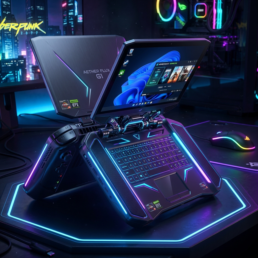 Acer Revela Conceito Inovador: Um Portátil Gamer que se Transforma em Laptop