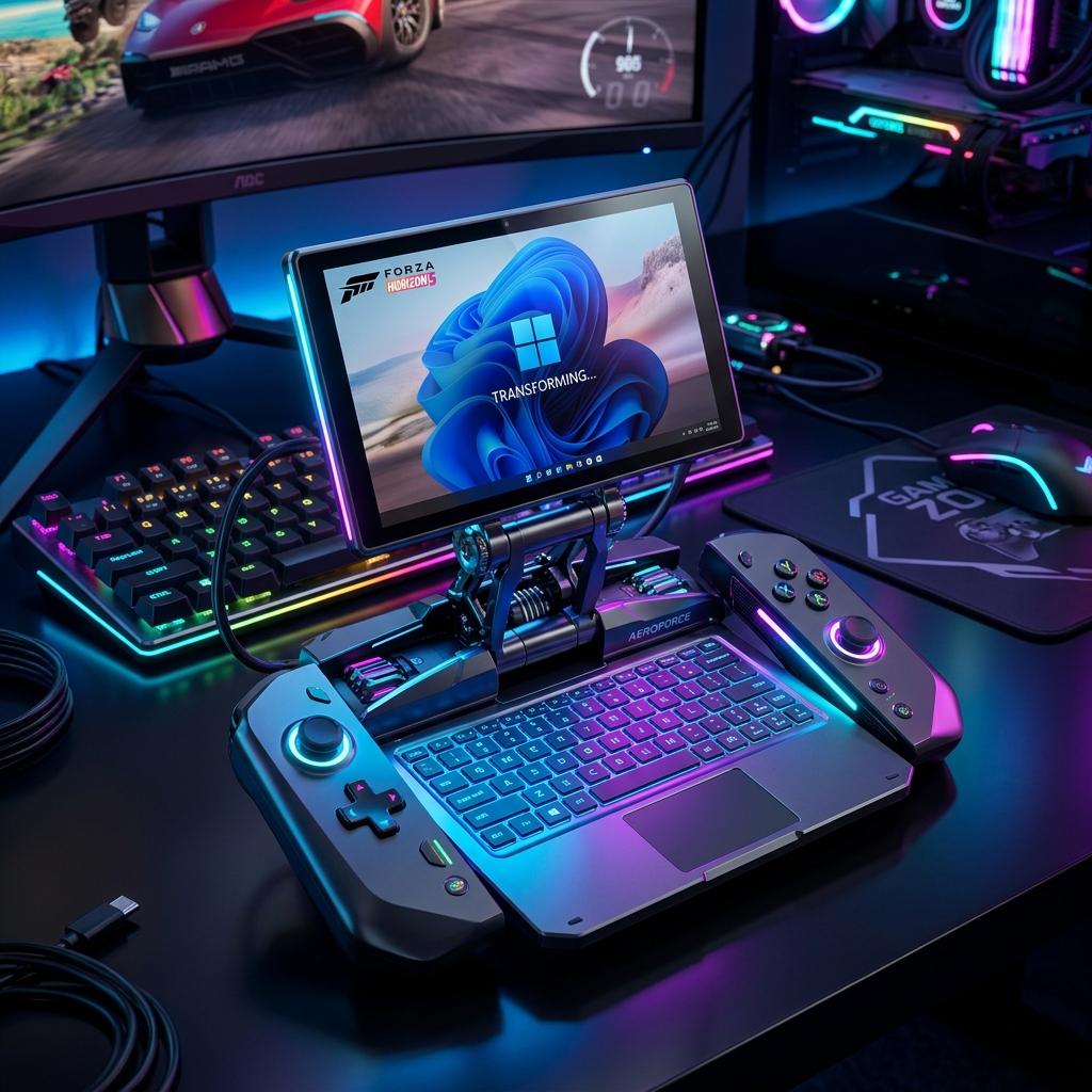 Project DualPlay Mini: O Conceito da Acer que Transforma um Portátil Gamer em Laptop