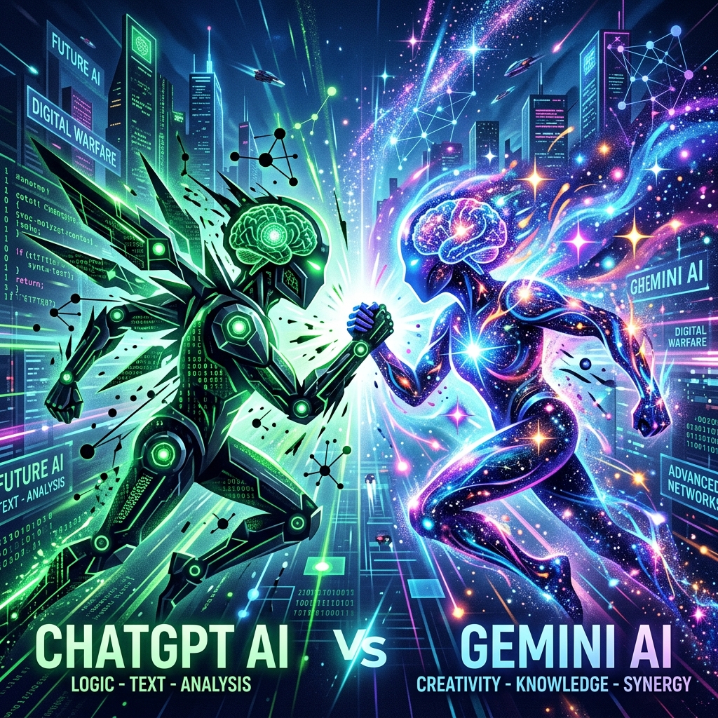 ChatGPT vs. Google Gemini: O Grande Duelo dos Chatbots Gratuitos
