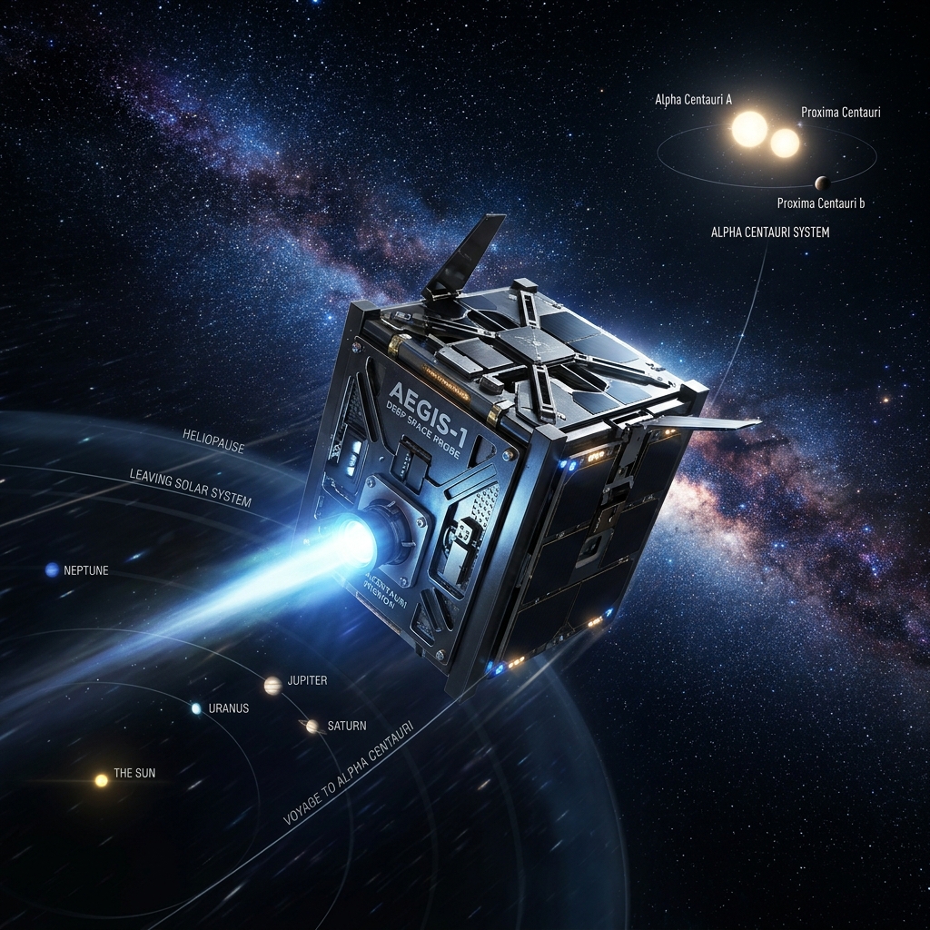 Viagem Estelar: A Missão de 80.000 Anos Rumo a Alpha Centauri