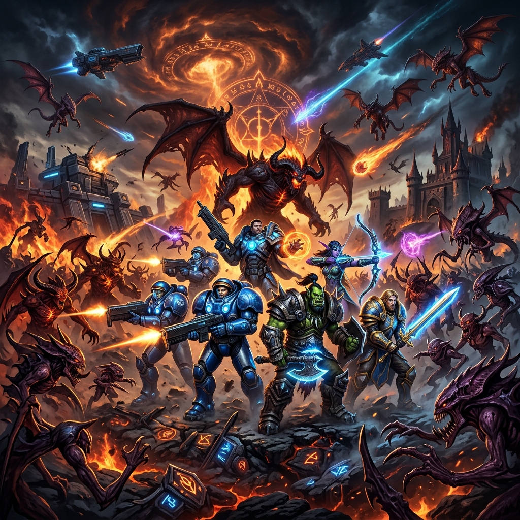 BlizzCon 2026: O Retorno Triunfal de StarCraft e o Anúncio de Diablo 5