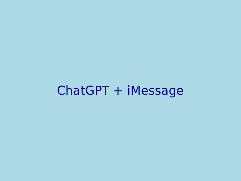 ChatGPT no iMessage: A Nova Integração da OpenAI e os Alertas de Privacidade