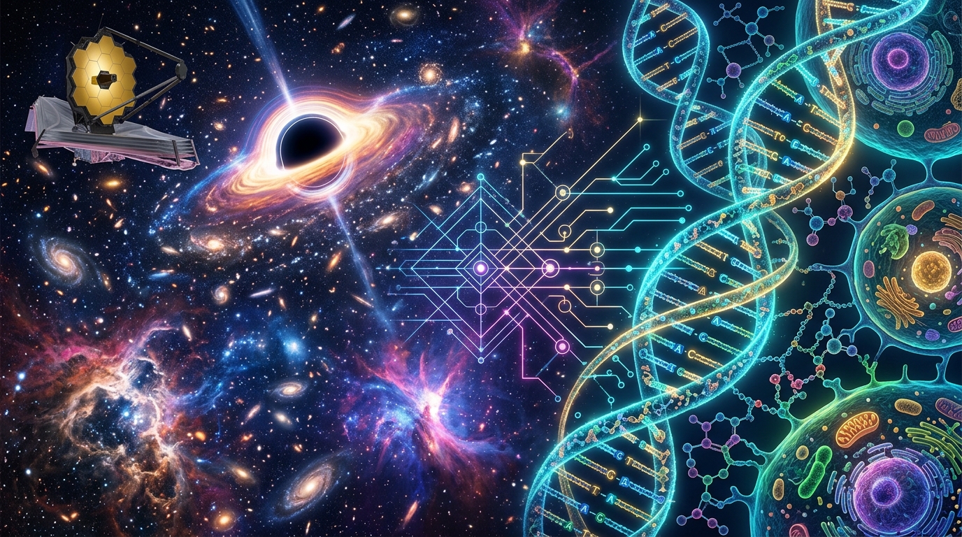 Do Cosmos ao DNA: As Descobertas que Estão Reescrevendo a Ciência em 2026