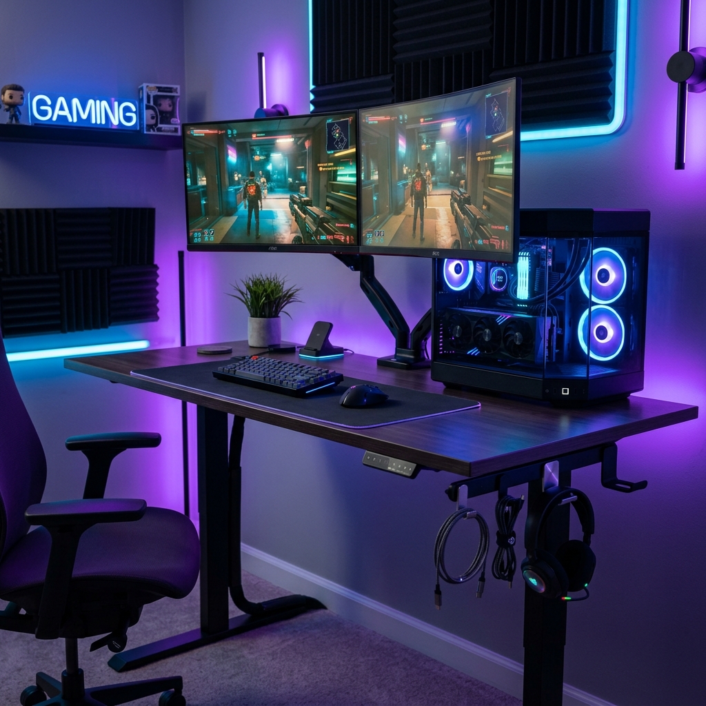 Testamos a mesa gamer Boulies MagVida: O recurso magnético que vai mudar seu setup
