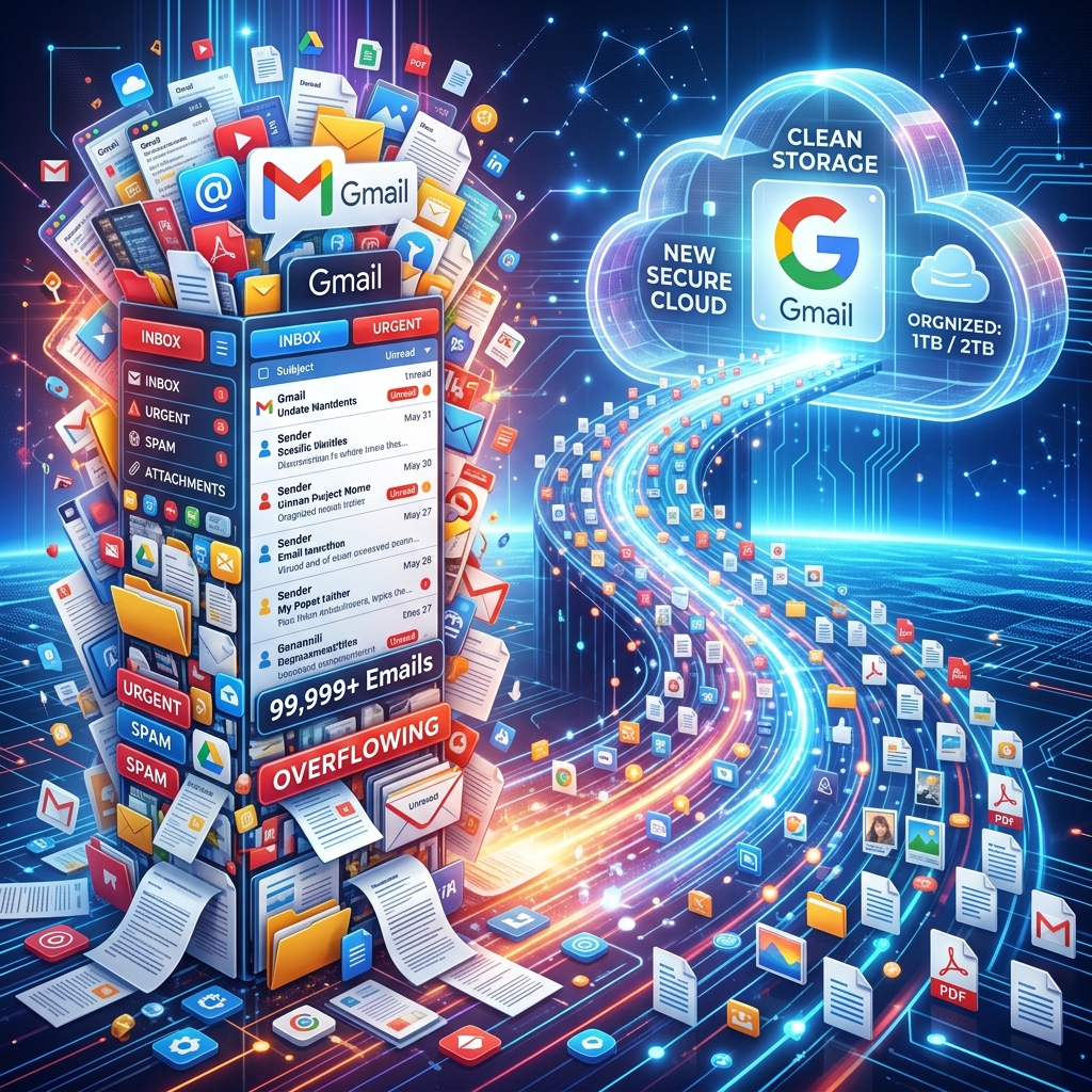 Truque de Mestre: Como Recuperar 15 GB de Armazenamento Gratuito no Gmail