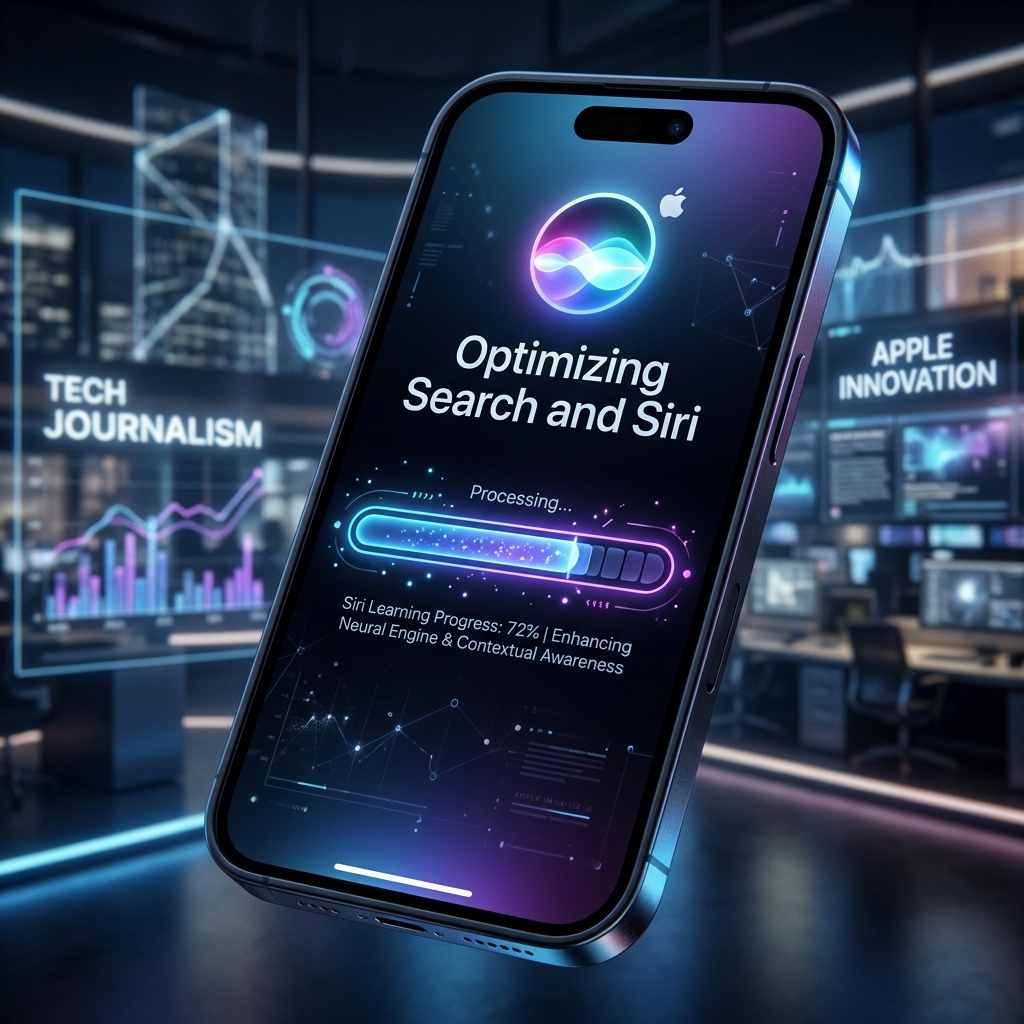 O que significa 'Otimizando a Busca e a Siri' no iOS 27 e como acelerar esse processo