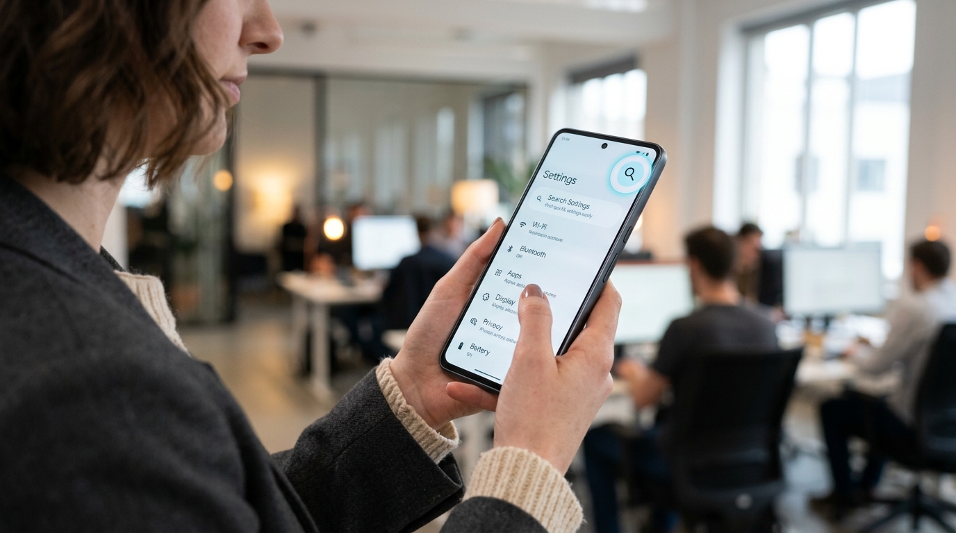 O que a mensagem "Otimizando Busca e Siri" significa no iOS 27?