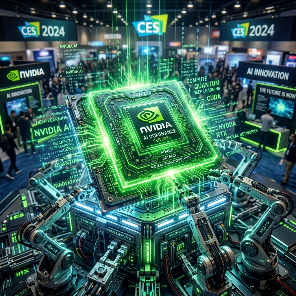 A Nvidia Dominou a IA na CES 2025 – E Por Que Isso Importa